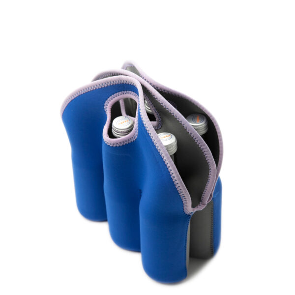 Bottle Holder 6 pack made from Neoprene