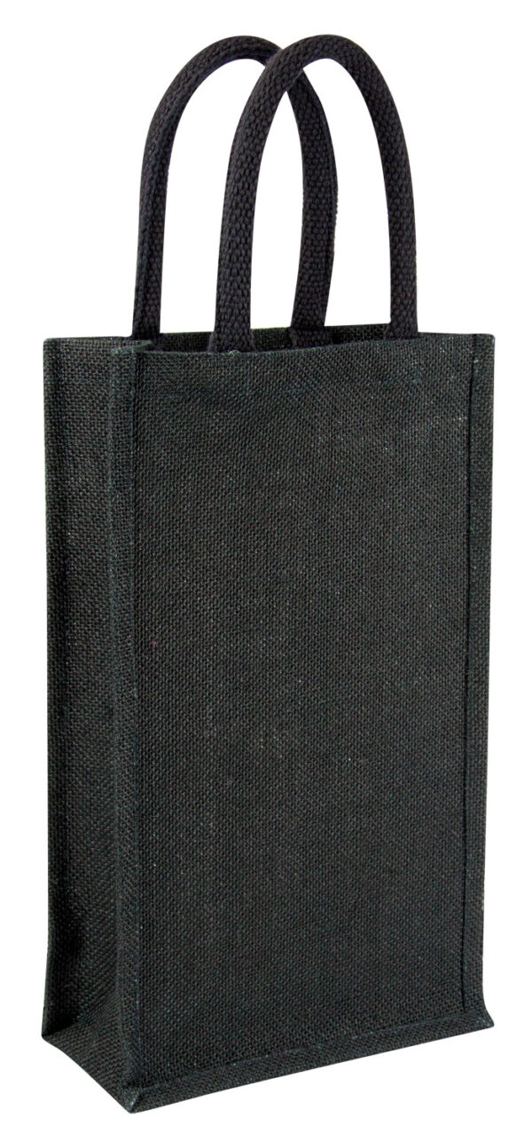 wine bag made from Jute - double