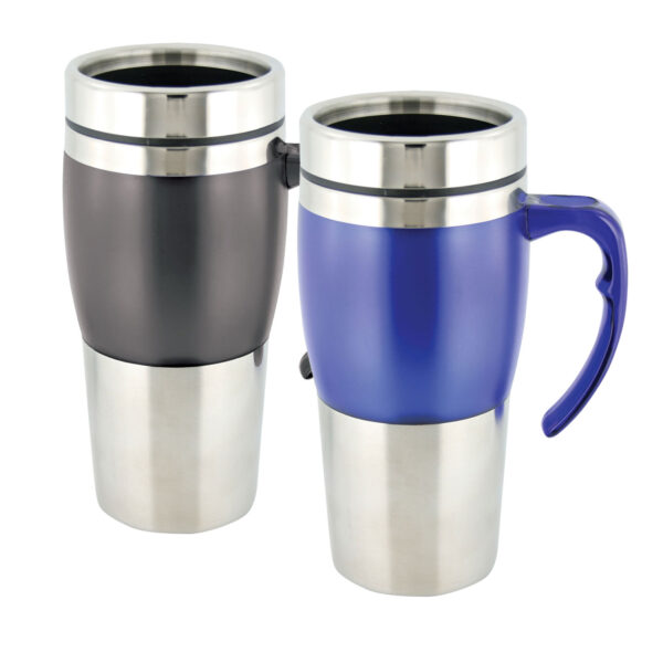 Coffee Mug TRAVEL  thermo double walled 450ml