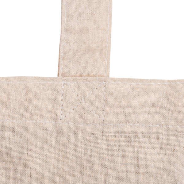 Calico Bag with Gusset - Image 4