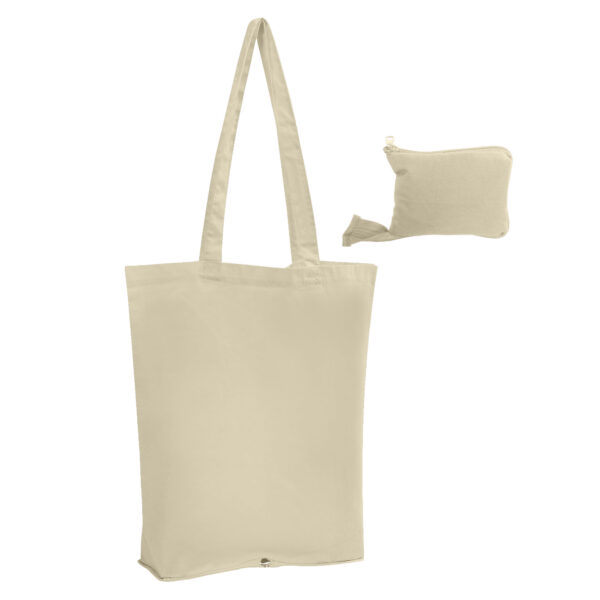 Foldable Calico Bag - Image 6