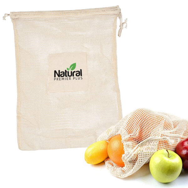 Cuban Cotton Mesh Produce Bag - Image 2