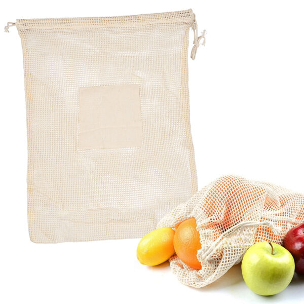 Cuban Cotton Mesh Produce Bag - Image 3