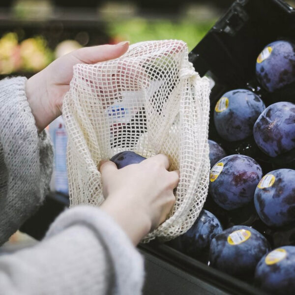 Cuban Cotton Mesh Produce Bag