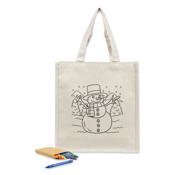 Colouring Executive Canvas Tote Bag