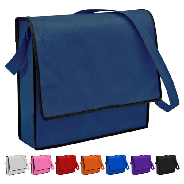 Non Woven Flap Satchel - Image 2