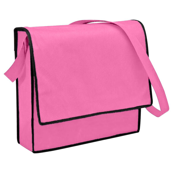 Non Woven Flap Satchel - Image 4