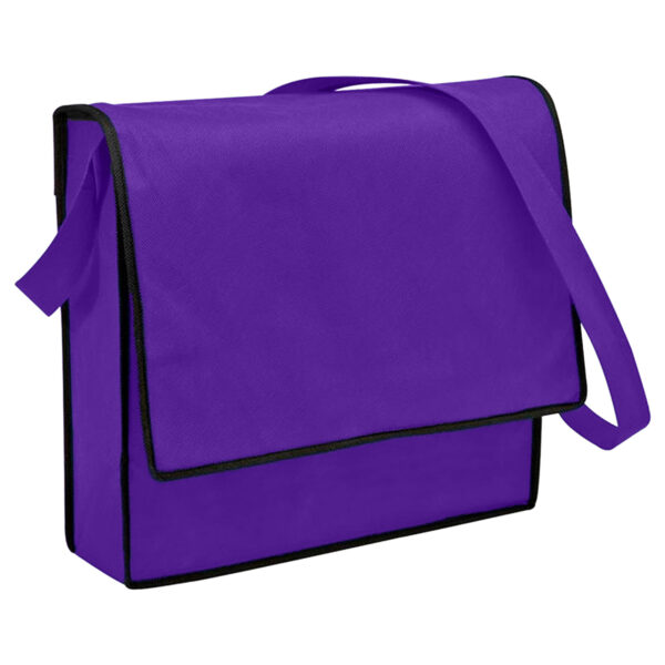 Non Woven Flap Satchel - Image 5