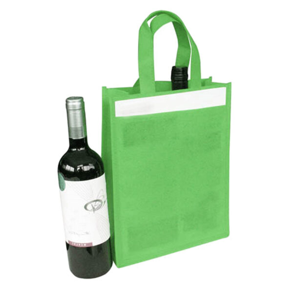 Non Woven 2 Bottle Bag - Image 5