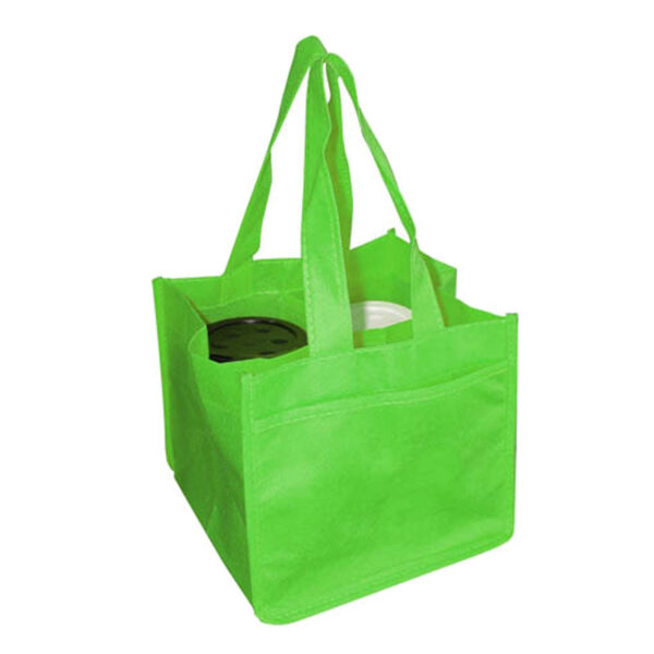 Non Woven 4 Coffee Cups Bag - Image 6