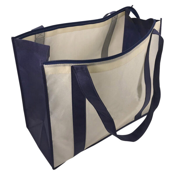 Non Woven Large Zipped Shopping Bag - Image 7