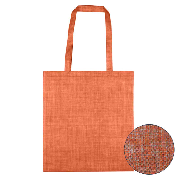 Silver Line Patterned Non Woven Bag - Image 4