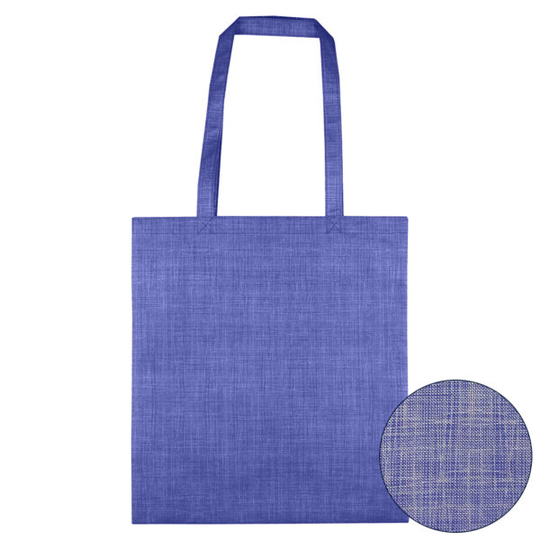 Silver Line Patterned Non Woven Bag - Image 7