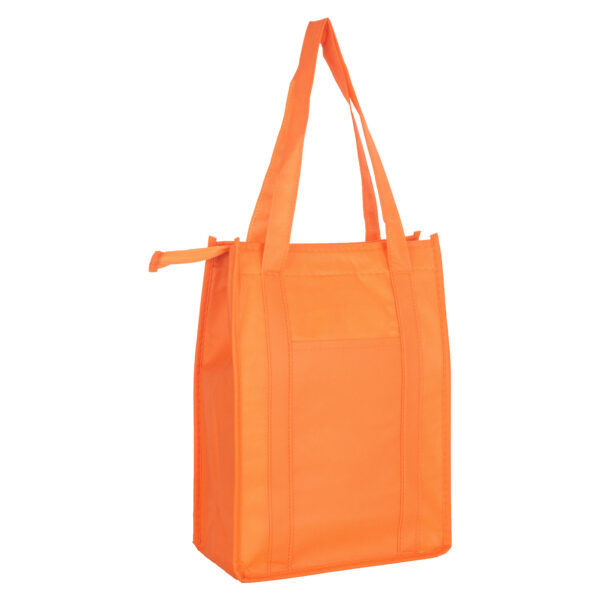 Non Woven Cooler Bag with Top Zip Closure - Image 11