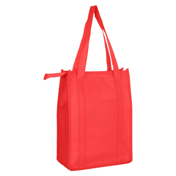 Non Woven Cooler Bag with Top Zip Closure - Image 6