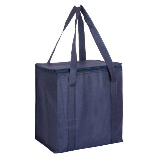 Non Woven Cooler Bag with Zipped Lid - Image 4