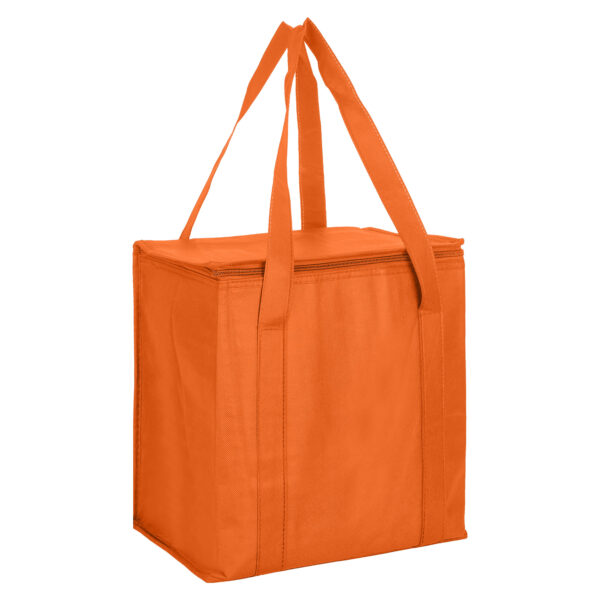 Non Woven Cooler Bag with Zipped Lid - Image 5