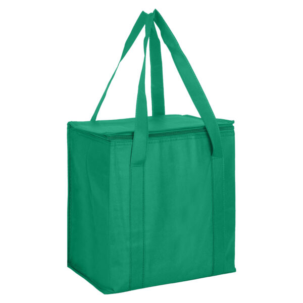 Non Woven Cooler Bag with Zipped Lid - Image 7