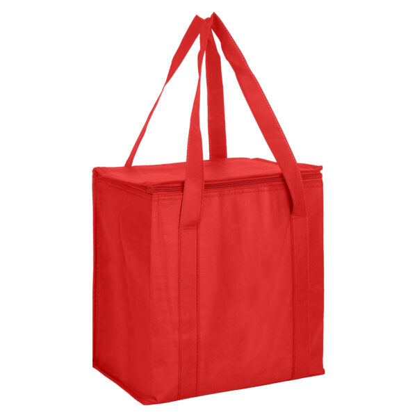 Non Woven Cooler Bag with Zipped Lid - Image 9