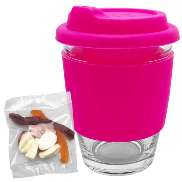 Jelly Party Mix in Carlo Glass Coffee Cup - Image 3