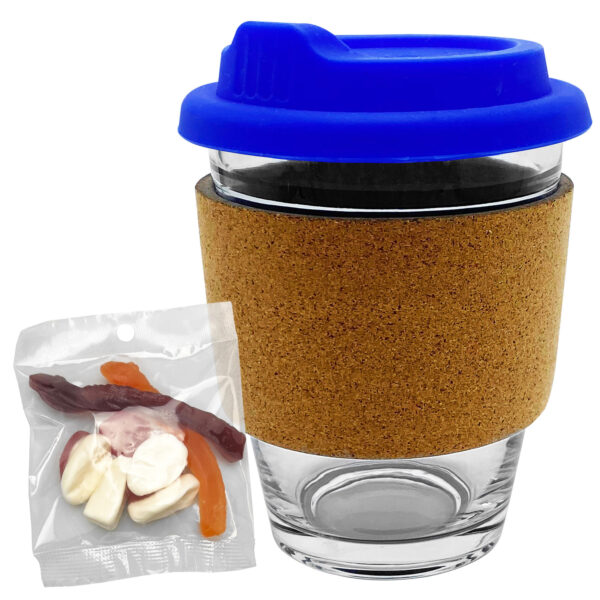 Jelly Party Mix in Cork Band Glass Coffee Cup - Image 13