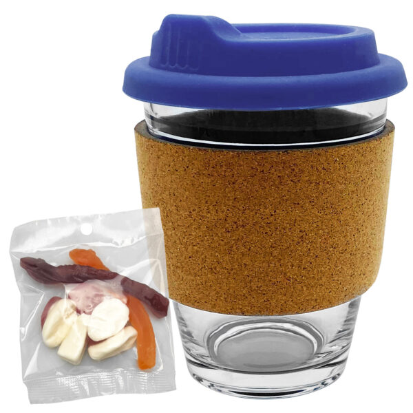 Jelly Party Mix in Cork Band Glass Coffee Cup - Image 14