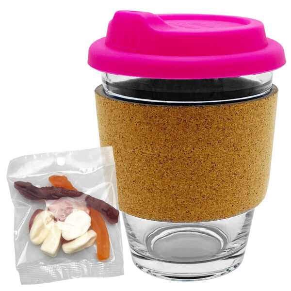 Jelly Party Mix in Cork Band Glass Coffee Cup - Image 8