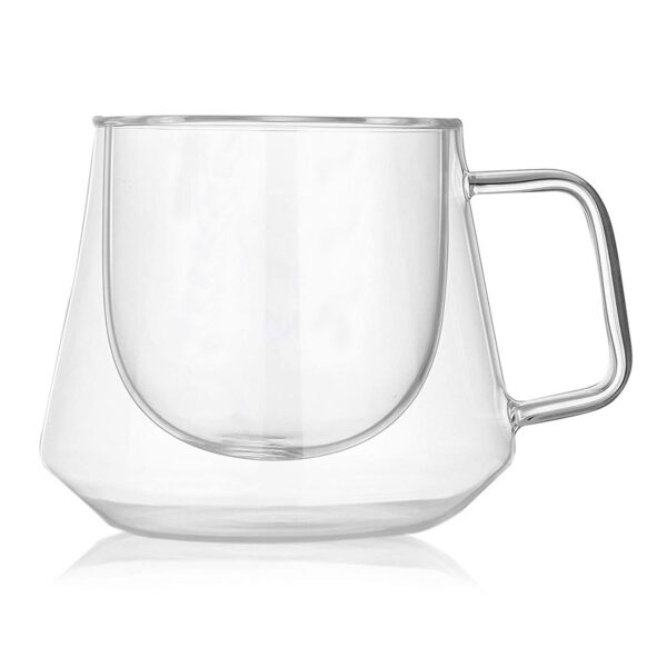 Diamond Glass Coffee Cup - Image 4