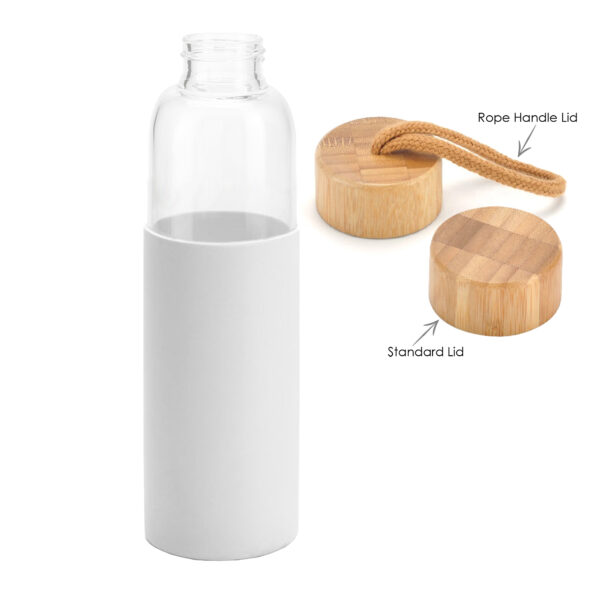 Honya Glass Drink Bottle with Sleeve - Image 7