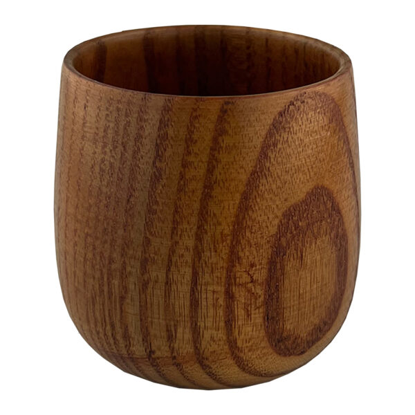 Large Wooden Coffee Cup - Image 2