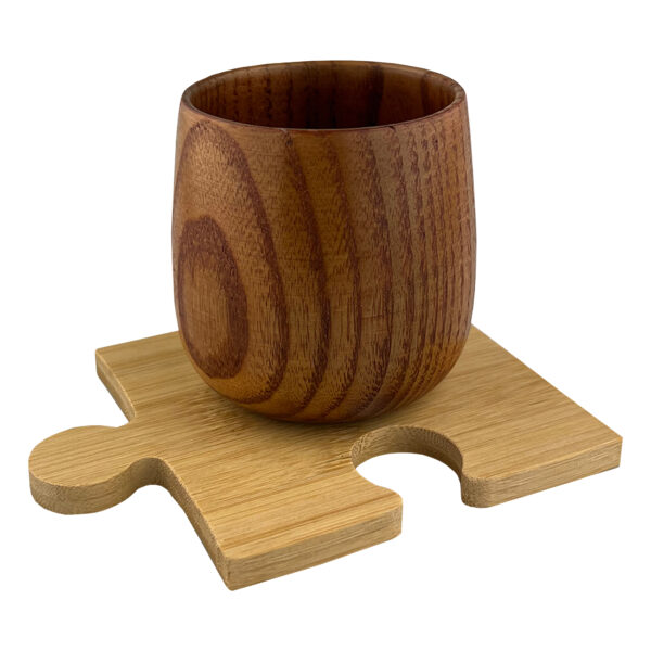 Large Wooden Coffee Cup - Image 3