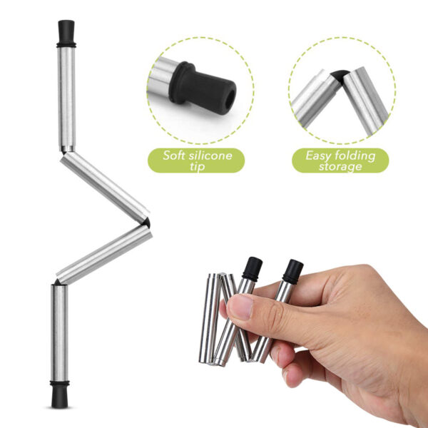 Gana Foldable Metal Straw - Image 7