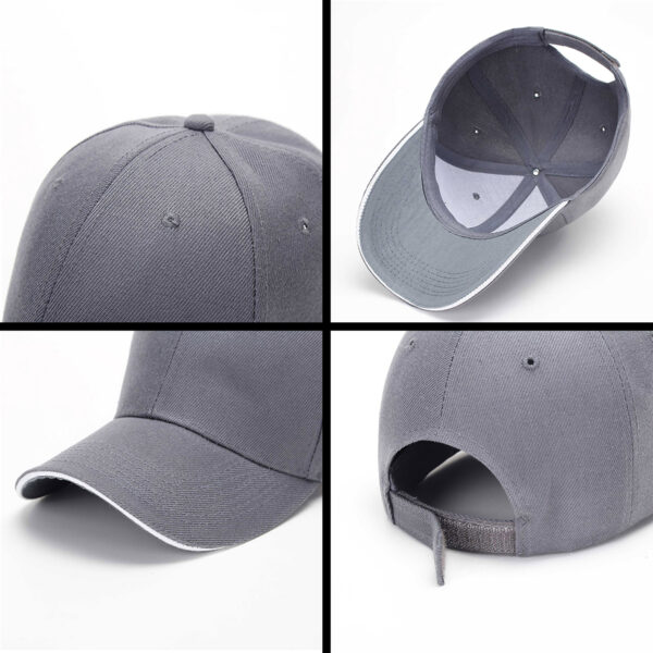 Eumo 6 Panel Heavy Acrylic Sandwich Cap - Image 17