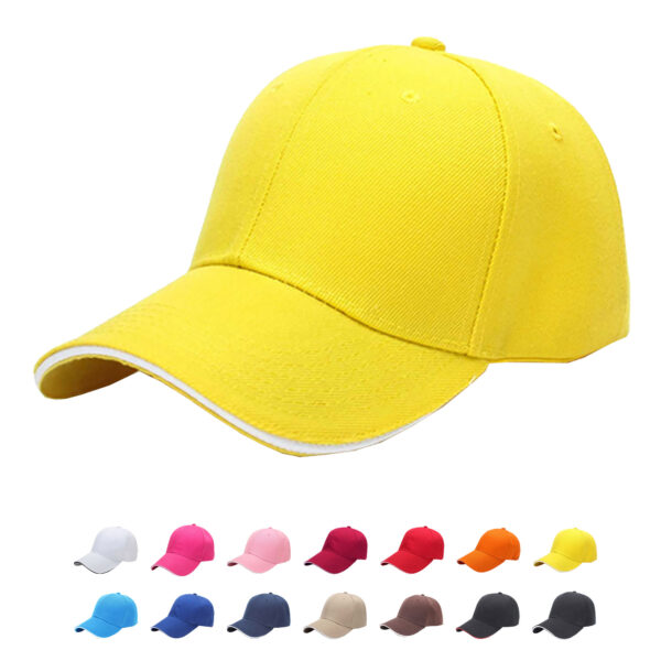 Const 6 Panel Cotton Sandwich Cap