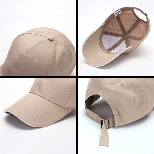 Const 6 Panel Cotton Sandwich Cap - Image 16