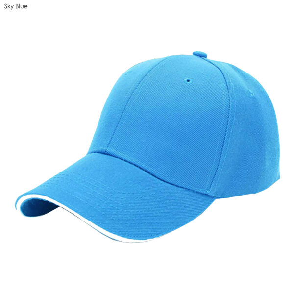 Const 6 Panel Cotton Sandwich Cap - Image 6