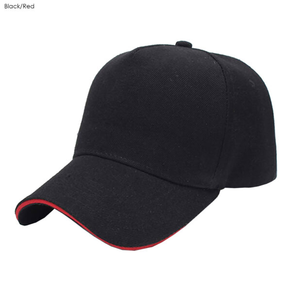 Nevaso 5 Panel Heavy Cotton Sandwich Cap - Image 9