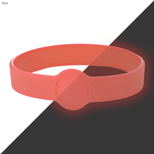 Neon Glow Silicone Wrist Band Custom Design - Image 6