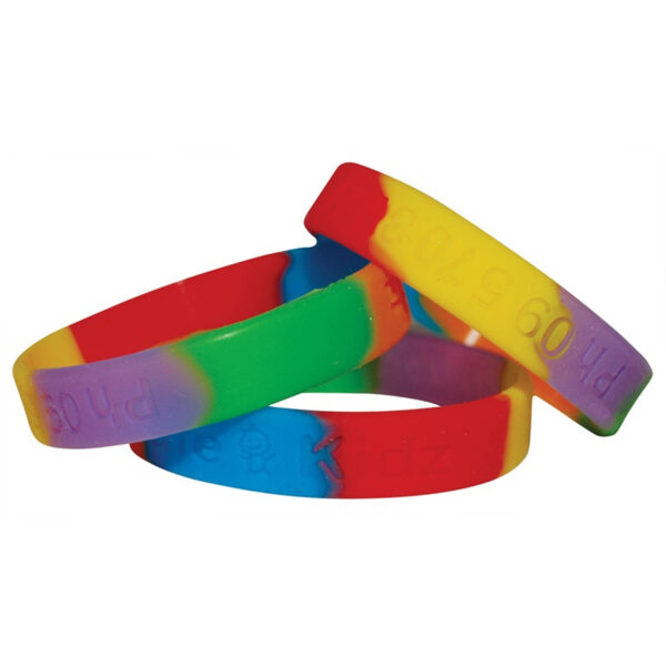 Vibra Colour Silicone Wrist Band - Image 2