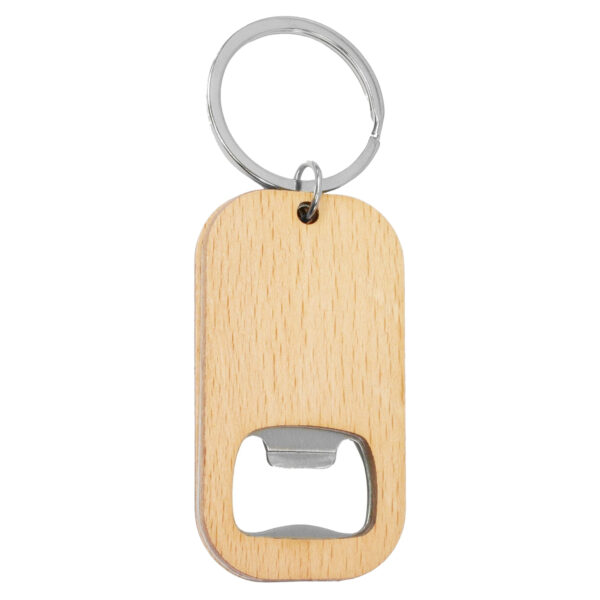 Bamboo Bar Bottle Opener Key Ring - Image 2