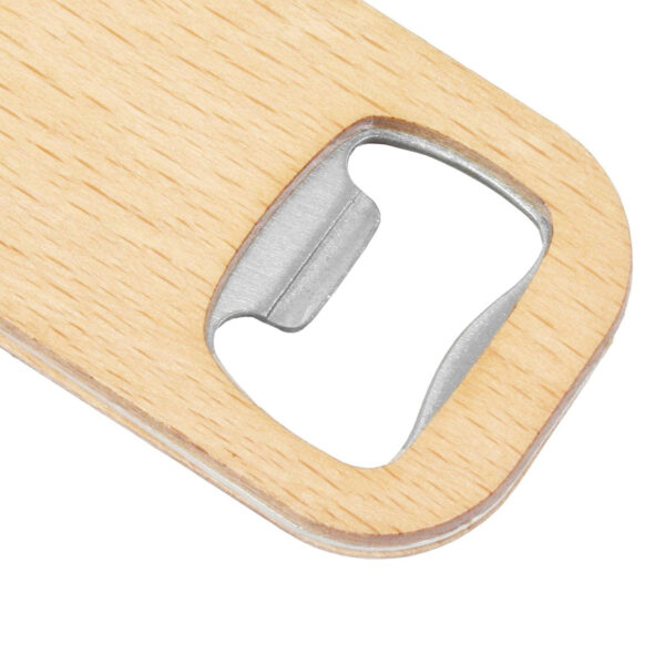 Bamboo Bar Bottle Opener Key Ring - Image 3