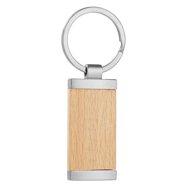 Wood Panel Key Ring - Image 2