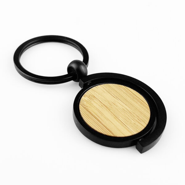 Thorndon Bamboo Key Ring - Image 4