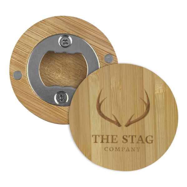 Bamboo Bottle Opener - Image 2