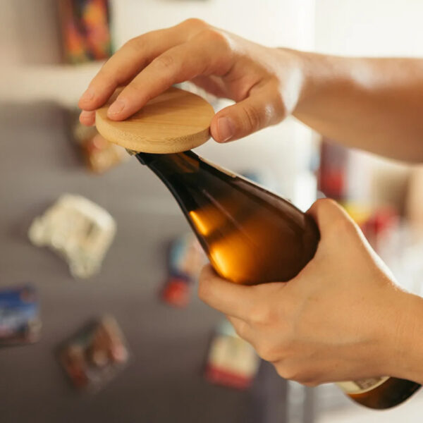 Bamboo Bottle Opener