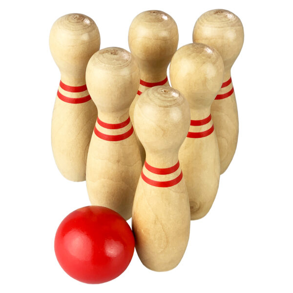 Wooden Bowling Set - Image 2