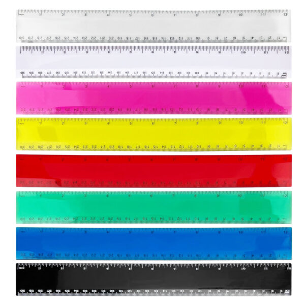 Plastic Ruler 30cm - Image 11