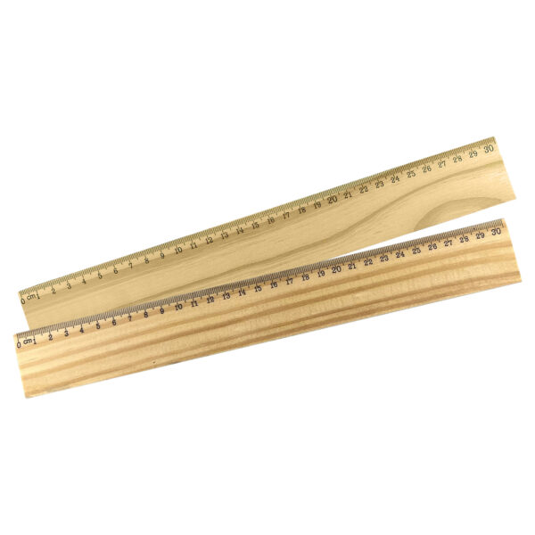 Wood Ruler 30cm - Image 2