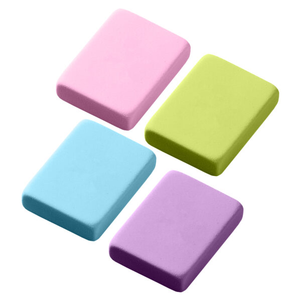 Kido Square Rubber Eraser - Image 2