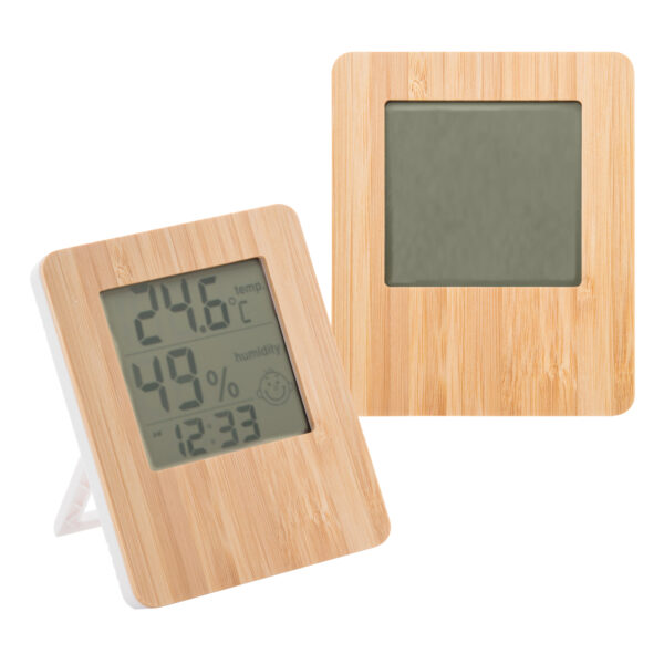 Bamboo Desk Clock - Image 3